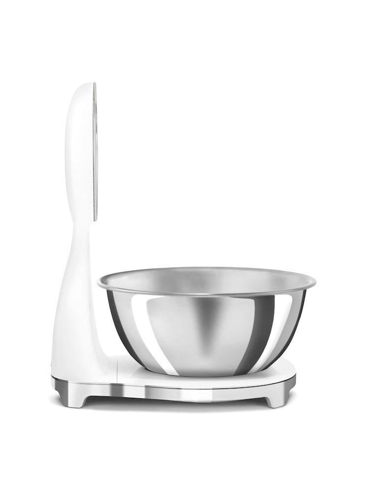 Smeg White 50's Style Analogue Digital Kitchen Scales - Image 2 of 9