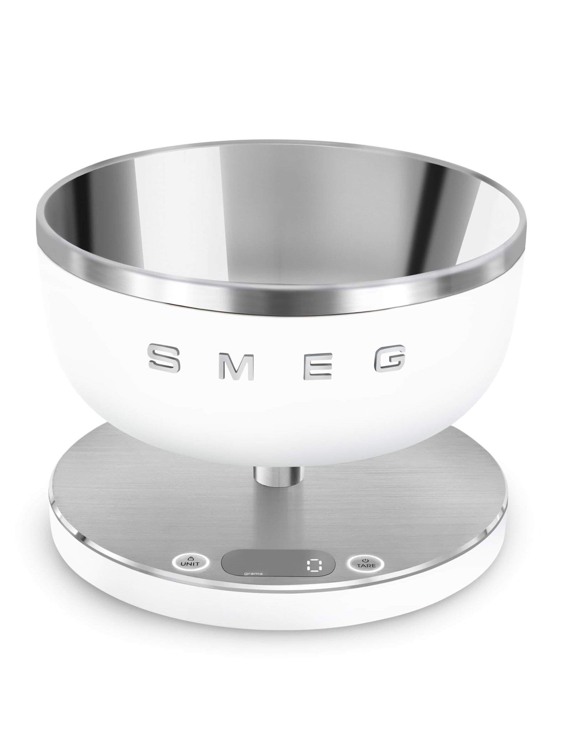 Smeg Kitchen Scales In Matte White Medium - Image 15