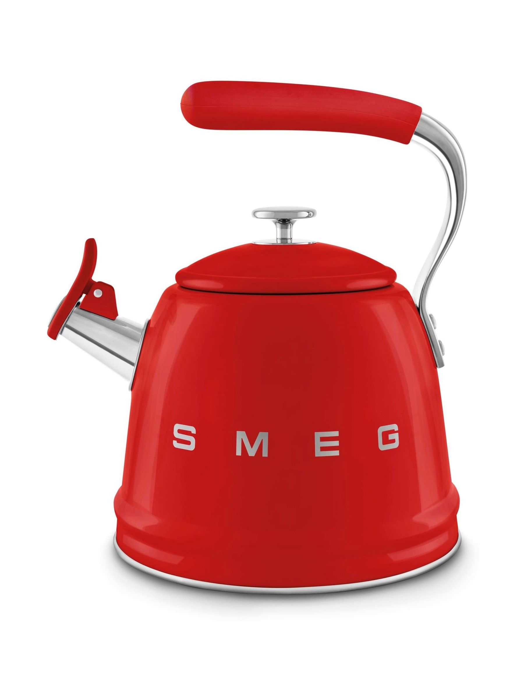 Smeg Retro Stovetop Whistling Kettle - Wkf01 Red - La Redoute - Image 8