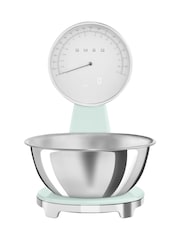 Smeg Pastel Green 50's Style Analogue Digital Kitchen Scales - Image 1 of 5