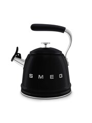 Smeg Blue 50’s Style Whistling Kettle 2.3L - Image 1 of 8