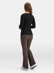 TALA Black Knit Waisted Cardigan - Image 2 of 3
