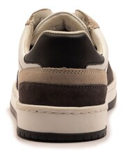 Off The Hook White Dylan Leather Trainer Lace Up Shoes - Image 7 of 8