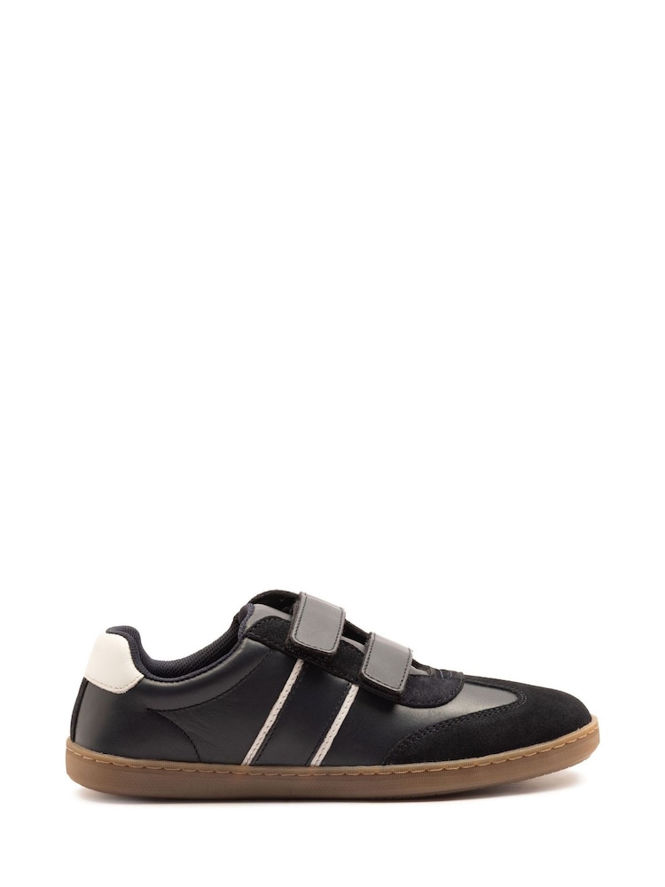 Off The Hook Blue Jenkins Suede Leather Velcro Casual Fastening Trainers Shoes - Image 2 of 6 Off The Hook Blue Jenkins Suede Leather Velcro Casual Fastening Trainers Shoes - Image 2 of 6