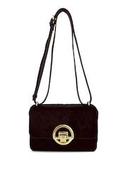 Apatchy Red The Tilly Dark Leopard Hair-On Leather Bag - Image 1 of 6