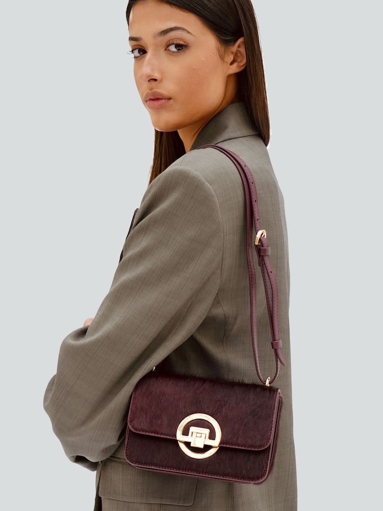 Apatchy Red The Tilly Dark Leopard Hair-On Leather Bag - Image 6 of 6