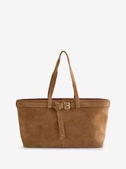 Apatchy Brown Suede Bag - Image 1 of 1