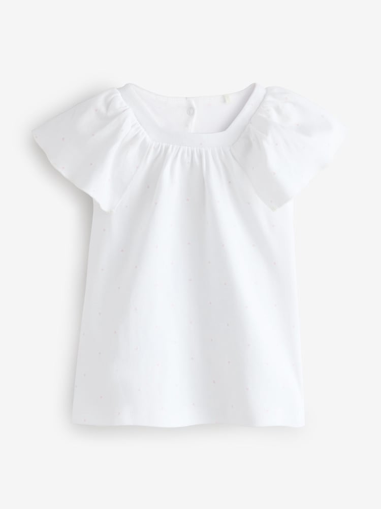 Multi Frill Sleeve Rainbow Print Dress - Image 1 of 1