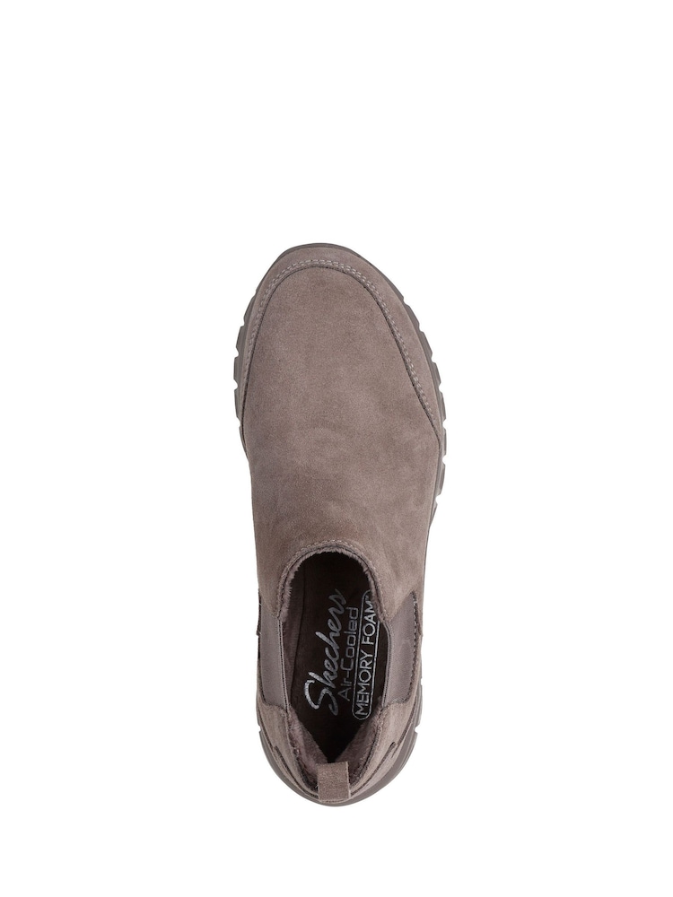 Skechers Taupe Brown Graceful Willow Walk Womens Boots - Image 3 of 3 Skechers Taupe Brown Graceful Willow Walk Womens Boots - Image 3 of 3