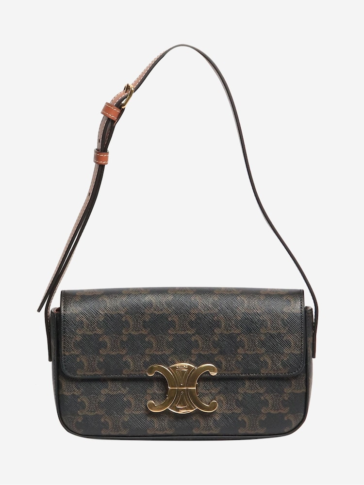 Sign of the Times Triomphe Shoulder Brown Bag - Image 1 of 9