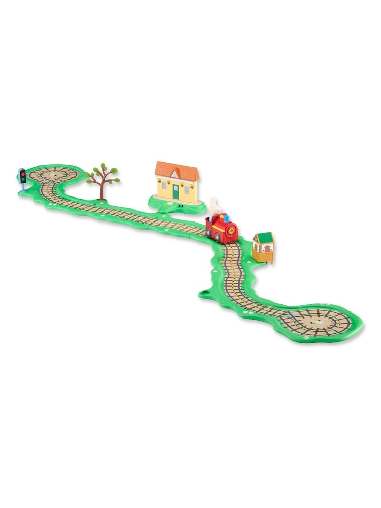 Peppa Pig Whizz-Around Clickety-Clack Train Set - Image 2 of 6 Peppa Pig Whizz-Around Clickety-Clack Train Set - Image 2 of 6