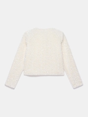 Mint Velvet White Sequin Embellished Jacket - Image 7 of 7