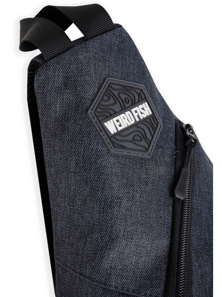 Weird Fish Blue Hedland Mono Strap Bag - Image 12 of 12