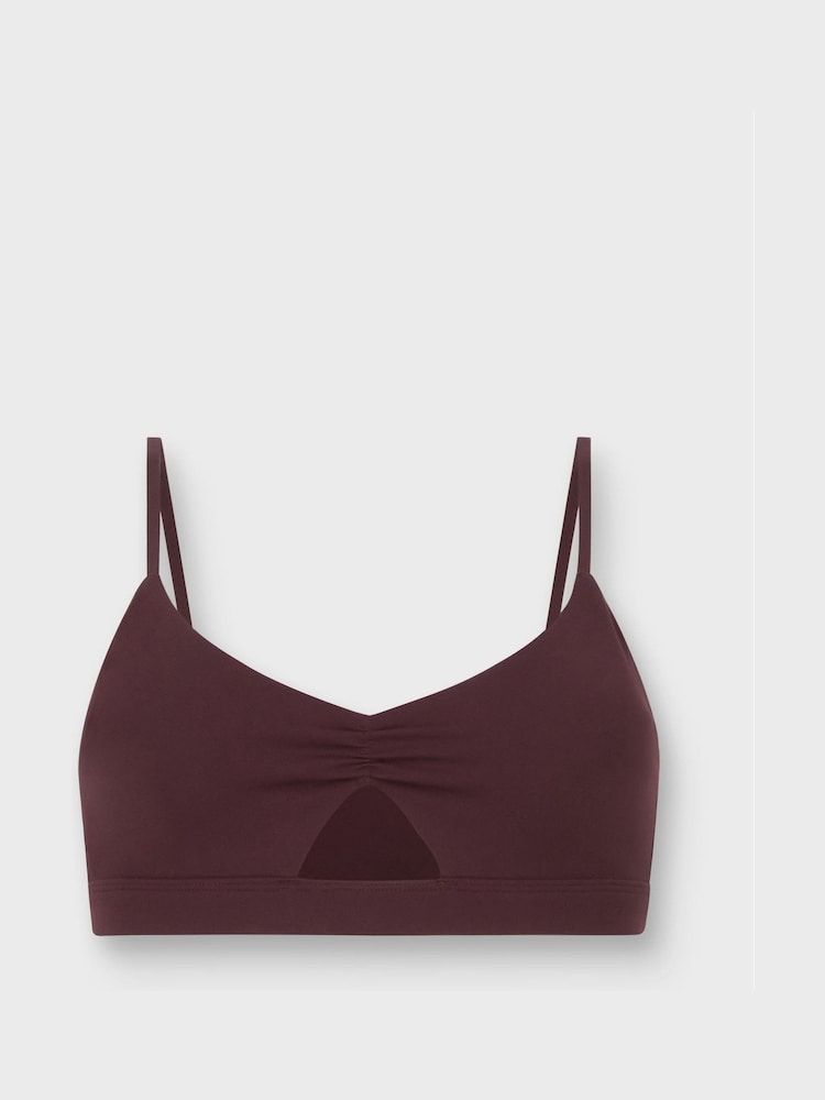 Fabletics Red Pureluxe Keyhole Impact Bra - Image 1 of 1 Fabletics Red Pureluxe Keyhole Impact Bra - Image 1 of 1