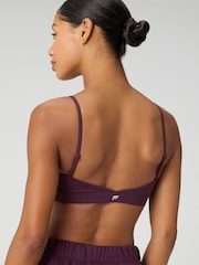 Fabletics Red Pureluxe Keyhole Impact Bra - Image 2 of 3