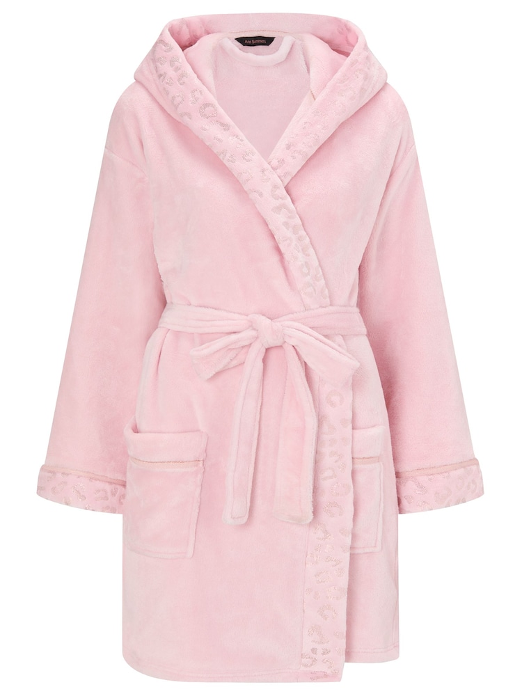 Ann Summers Pink Signature Sparkle Fluffy Robe - Image 7 of 7 Ann Summers Pink Signature Sparkle Fluffy Robe - Image 7 of 7