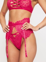 Ann Summers Lyra Lace Bra & Knicker Set 3 Piece - Imagen 3 de 5