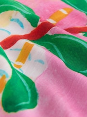 Alec Cumming Artist X Abstract Print Tencel Long Sleeve Lightweight Shirt - Image 7 of 7