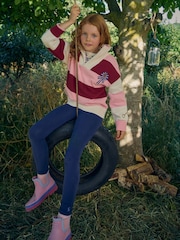 Suéter de punto a rayas con cuello Buckley para niña de Joules - Imagen 1 de 7