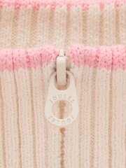 Suéter de punto a rayas con cuello Buckley para niña de Joules - Imagen 6 de 7