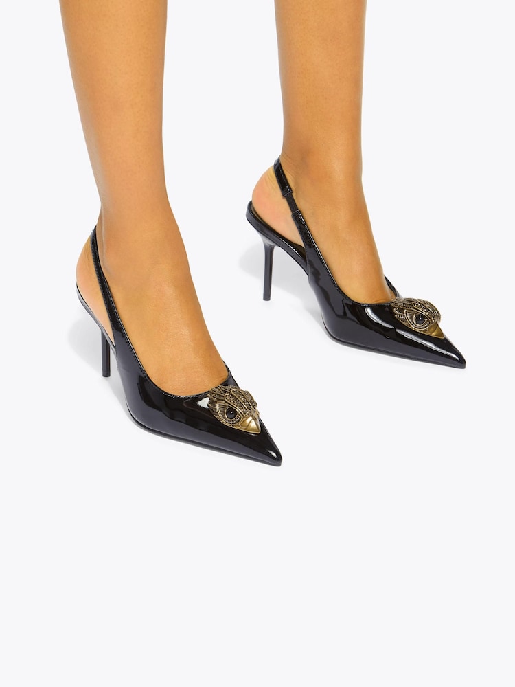 Kurt Geiger London Large Eagle Sling Slipper - Image 1 of 5 Kurt Geiger London Large Eagle Sling Slipper - Image 1 of 5