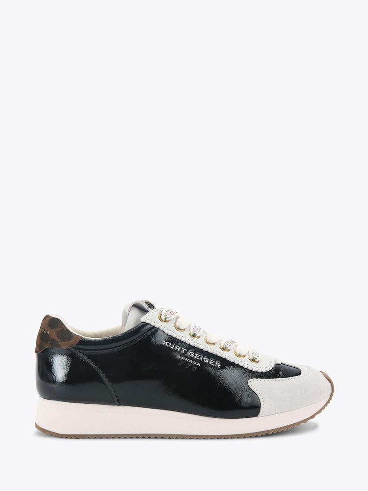 Kurt Geiger London Black Islington Pump Trainers - Image 1 of 4