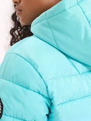 Hype. Pink Candy Fade Puffer Jacket - Image 7 of 7