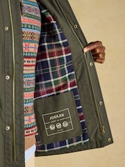 Joules Fraser Green Field Coat - Image 6 of 12