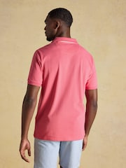 Joules Woody Pink Cotton Pique Polo Shirt - Image 2 of 7