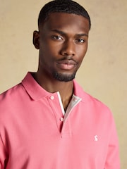 Joules Woody Pink Cotton Pique Polo Shirt - Image 4 of 7