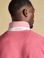 Joules Woody Pink Cotton Pique Polo Shirt - Image 6 of 7