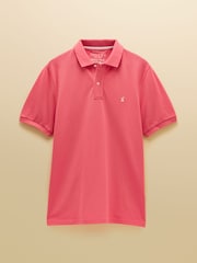 Joules Woody Pink Cotton Pique Polo Shirt - Image 7 of 7