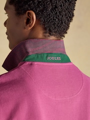 Joules Woody Berry Red Cotton Pique Polo Shirt - Image 4 of 9