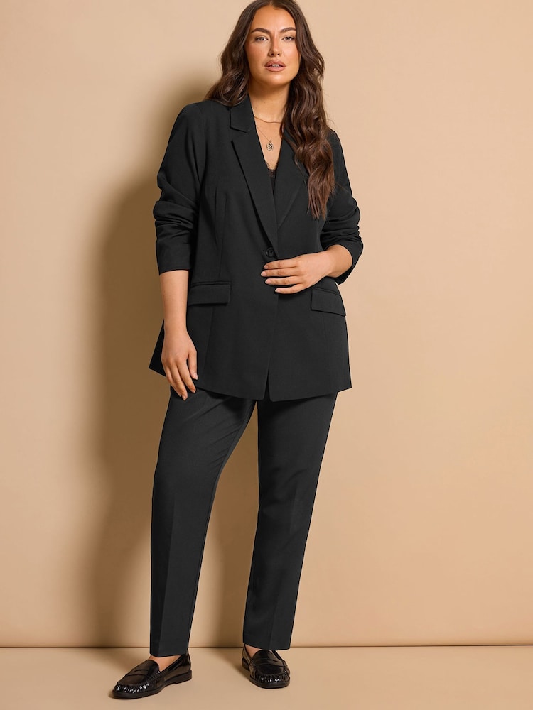 Evans Edge To Edge Black Blazer - Image 2 of 5