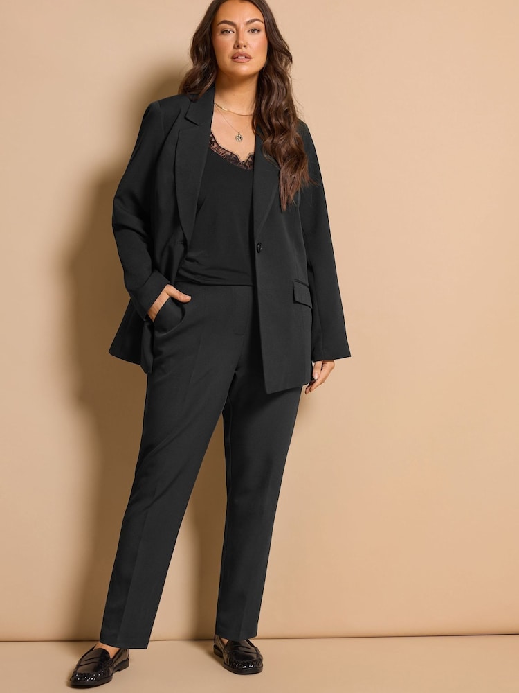 Evans Edge To Edge Black Blazer - Image 4 of 4 Evans Edge To Edge Black Blazer - Image 4 of 4