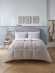 Night Lark Gingham 10.5 Tog Coverless Duvet 10.5 Tog Set - Image 1 of 8