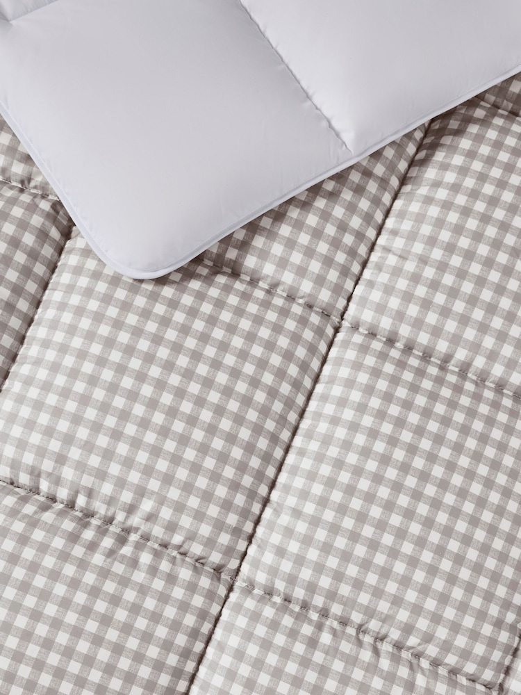 Night Lark Gingham 10.5 Tog na walang takip na Duvet Set - Larawan 5 ng 5 Night Lark Gingham 10.5 Tog na walang takip na Duvet Set - Larawan 5 ng 5