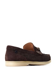 Base London Brown Snapper Loafers - Image 3 of 5