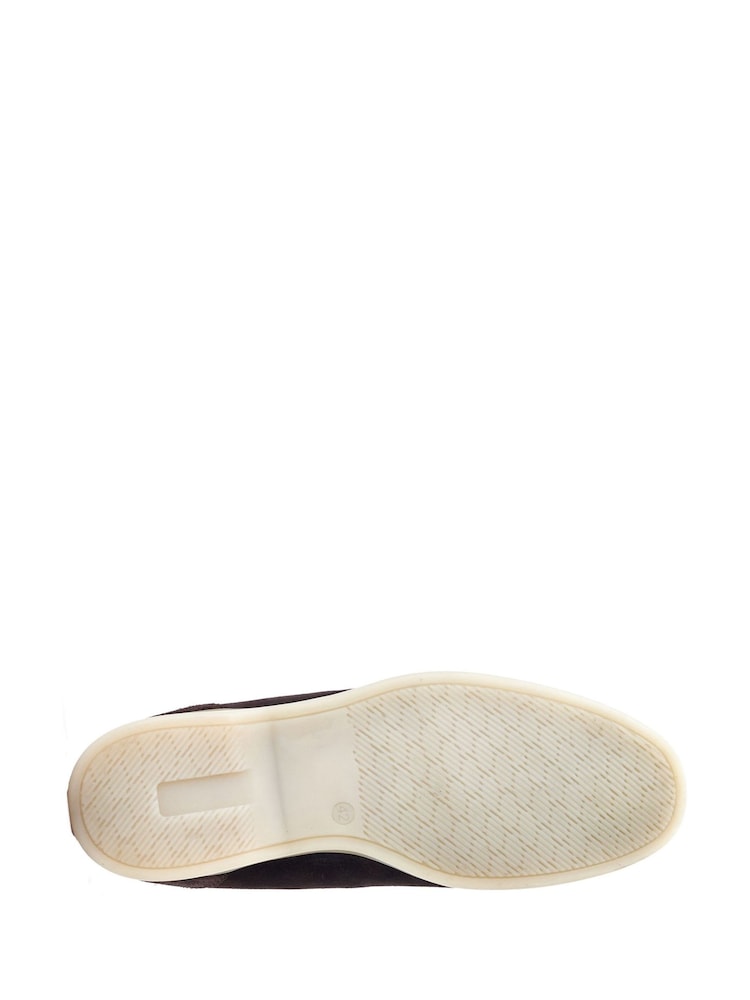 Base London Brown Snapper Loafers - Image 5 of 5