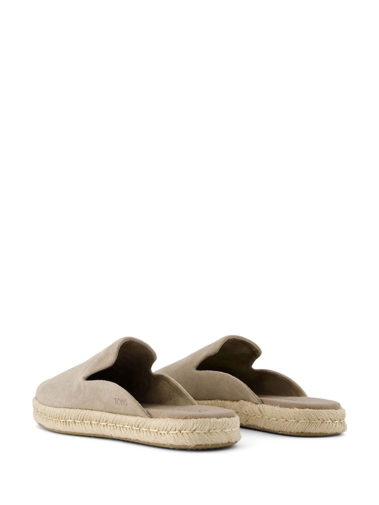TOMS Grey Santiago Mules - Image 2 of 6
