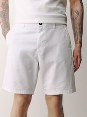 Ink Blue/Stone/White Straight Fit Stretch Chino Shorts 3 Pack - Image 4 of 15