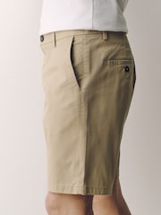 Ink Blue/Stone/White Straight Fit Stretch Chino Shorts 3 Pack - Image 7 of 15