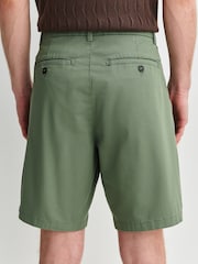 灰綠色 - 寬鬆版 - 車線卡其褲 - 圖片 2/10