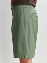 灰綠色 - 寬鬆版 - 車線卡其褲 - 圖片 5/10