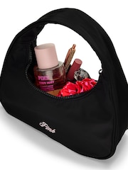 Victoria's Secret Pink Black Mini Top Handle Bag - Image 4 of 4