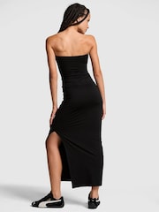 Victoria's Secret Pink Black Strapless Maxi Dress - Image 2 of 2