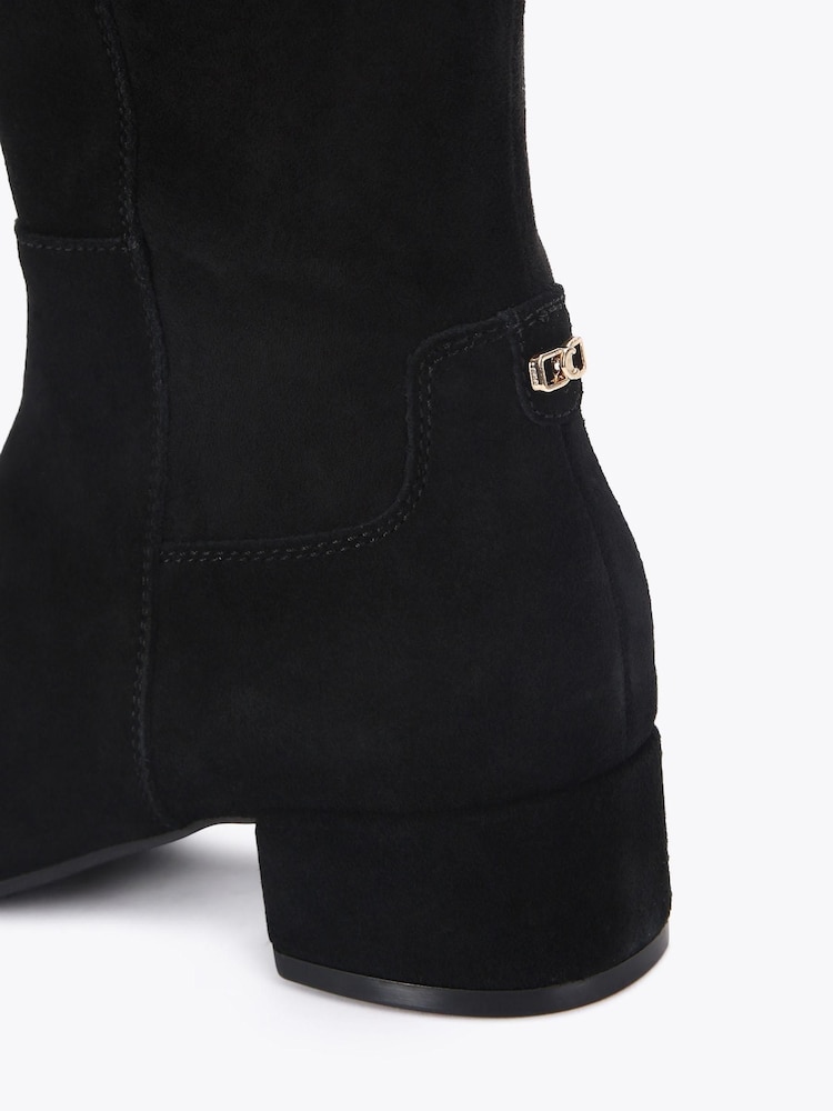 Carvela Black Gaia Knee Boots - Image 7 of 7 Carvela Black Gaia Knee Boots - Image 7 of 7