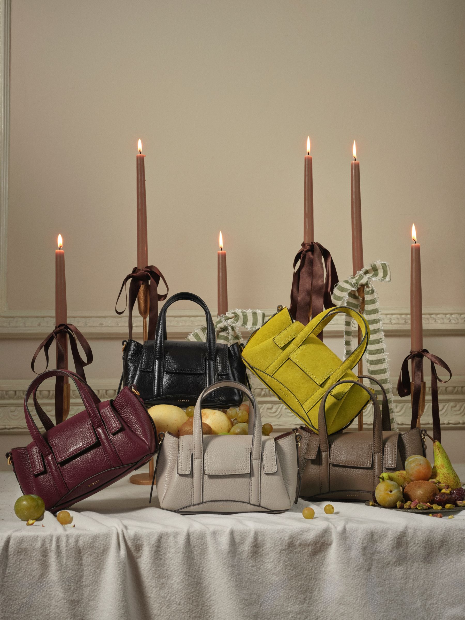 Buy Radley Yellow Suede The Chancery Small Grab Bag from Next USA