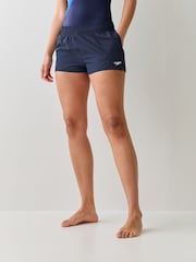 Speedo Navy Womens Essential Swim Shorts - Image 3 of 5