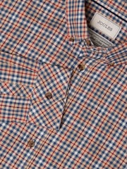燕麥色 - Joules Long Sleeve Brushed Flannel Shirt - 圖片 2，共 9